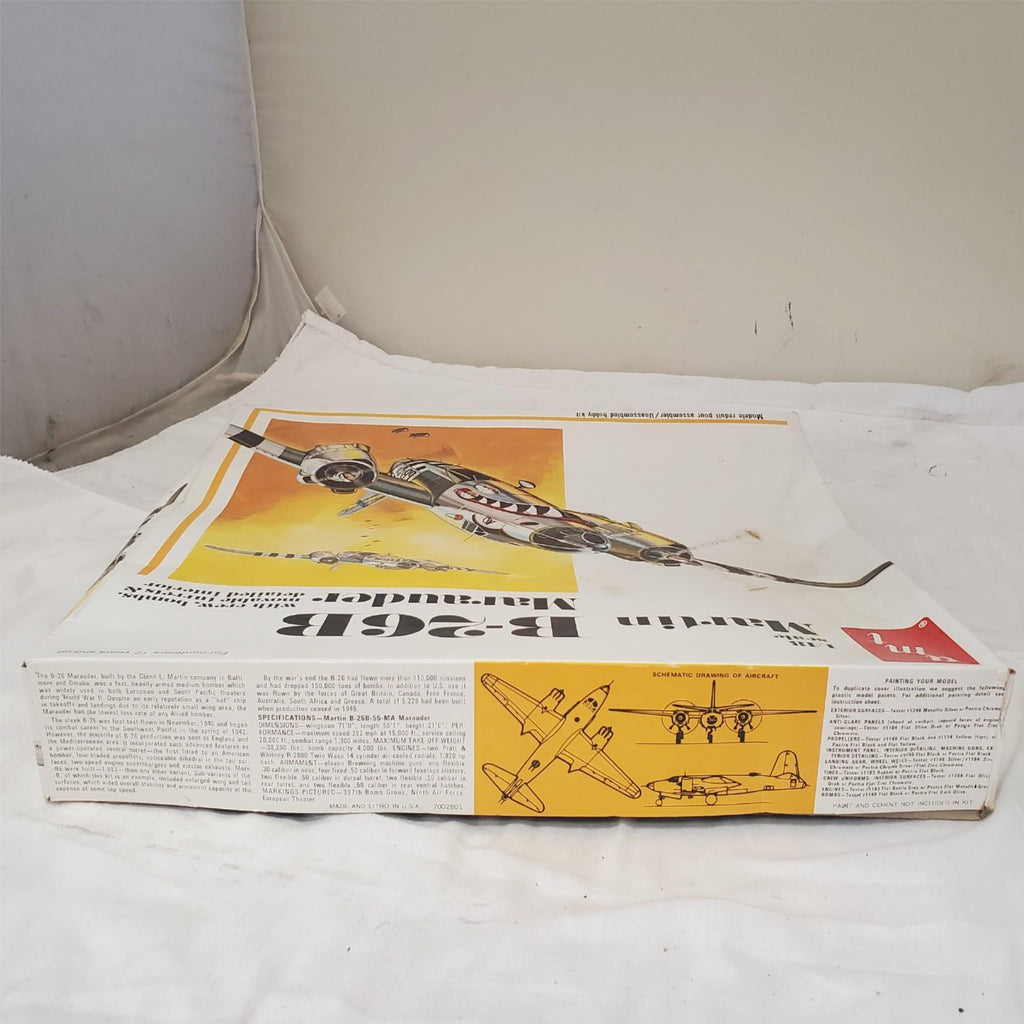 AMT 1/48 Martin B-26B Marauder Rare Vintage Model