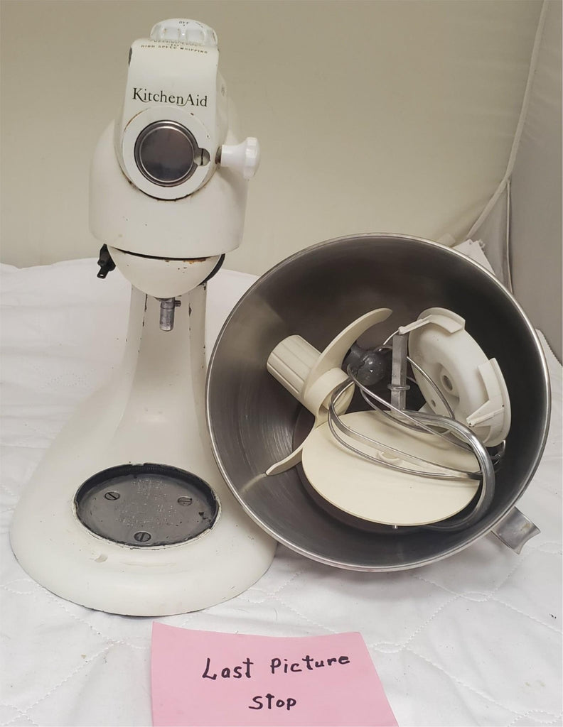 Vintage KitchenAid 3-C Stand Mixer Hobart with Attachments