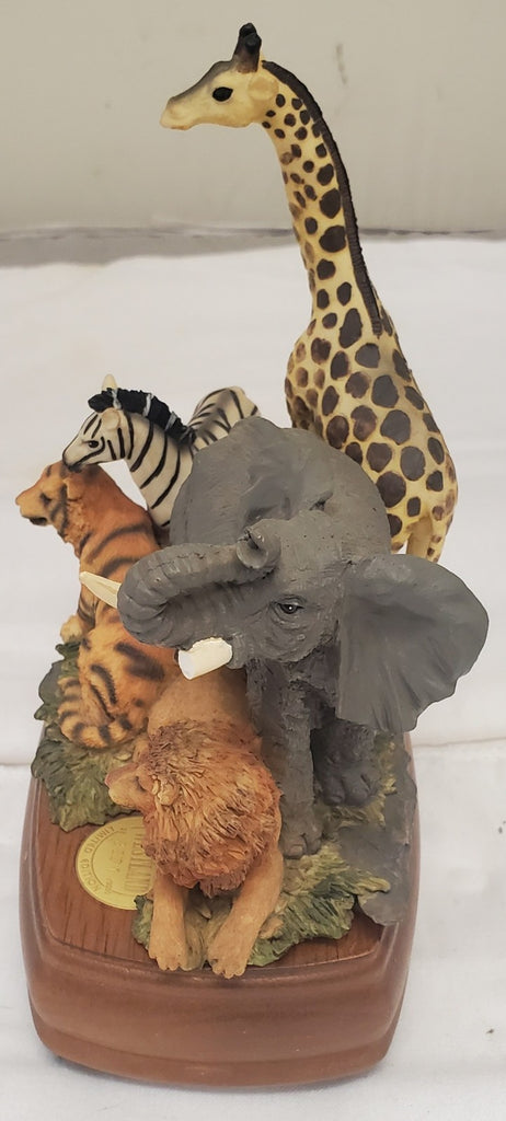 Westland Limited Edition Natures Images Zoo Animals Music Box