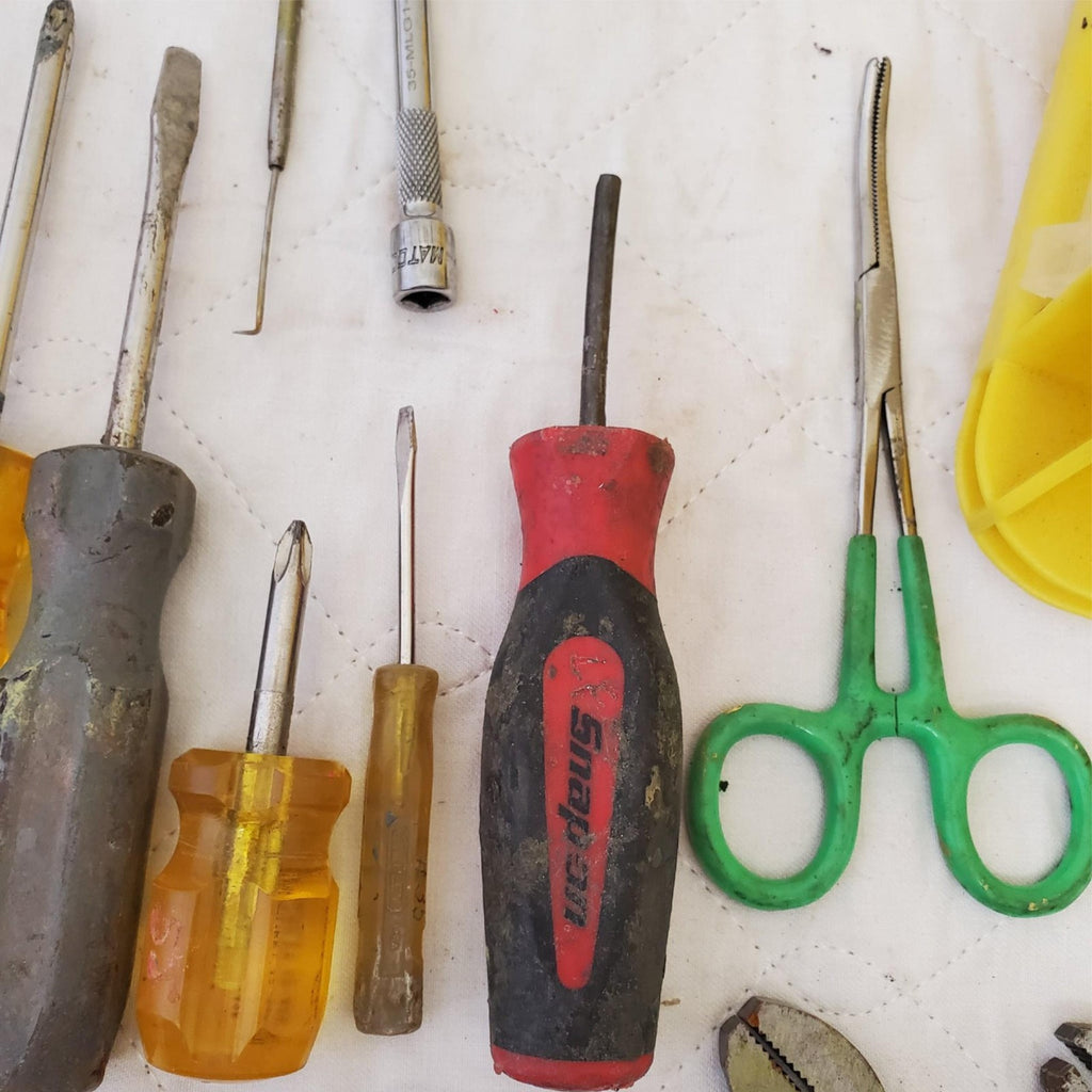 Lot of Assortment of Pliers, Scissors, Drivers & other Hand Tools LOT 354