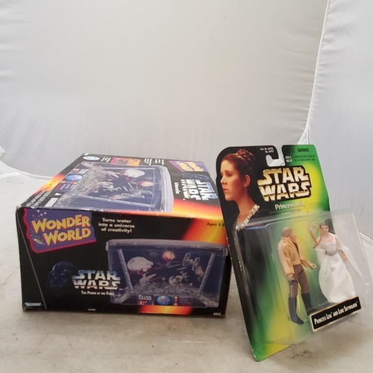 Star Wars Princess Leia & Luke Skywalker and Power Of The Force Wonder World