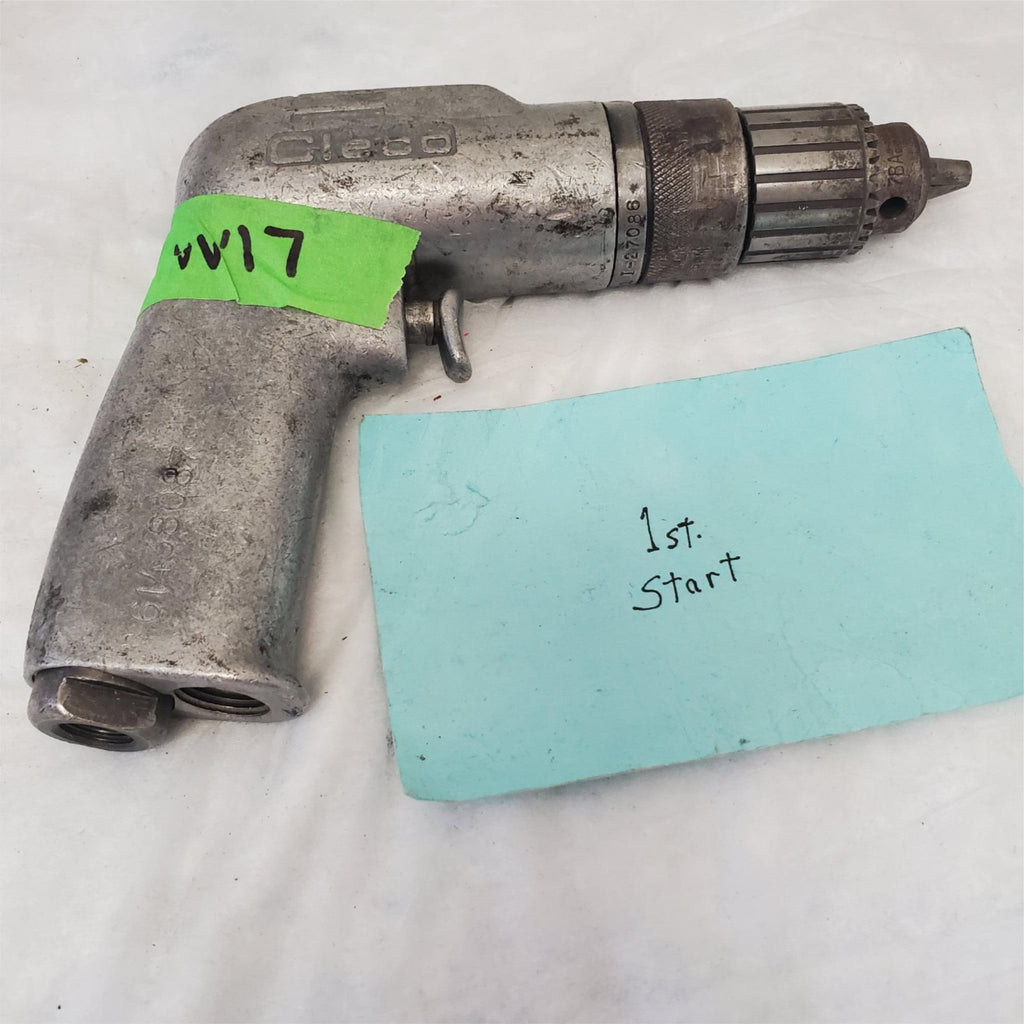 Cleco Pistol Grip Pneumatic Air Drill Air Tool VV-17