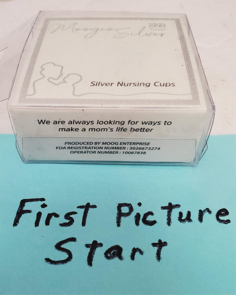 Moogco 925 Silver Nipple Shields Nursing Cups