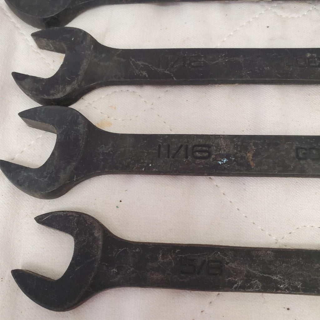 Lot of 5 Snap-On Combination Wrenches LOT-377