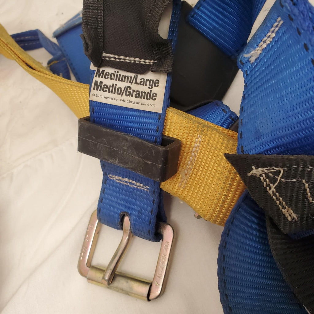 Werner Model C111106 Litefit Plus Construction Harness ML/MG  