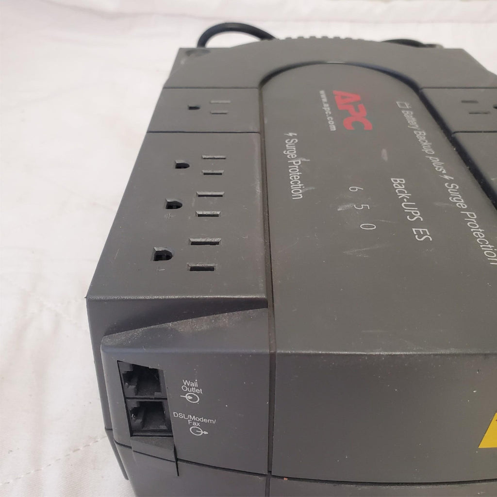 APC Back Up UPS ES 650 120V BE650R Surge Protected #16 (NO BATTERY INCLUDED)