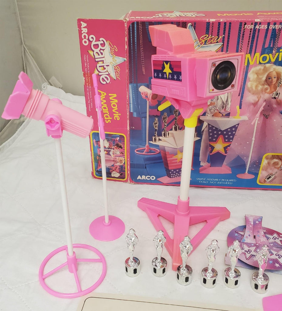 Arco 1988 Mattel Super Star Barbie Movie Awards Playset