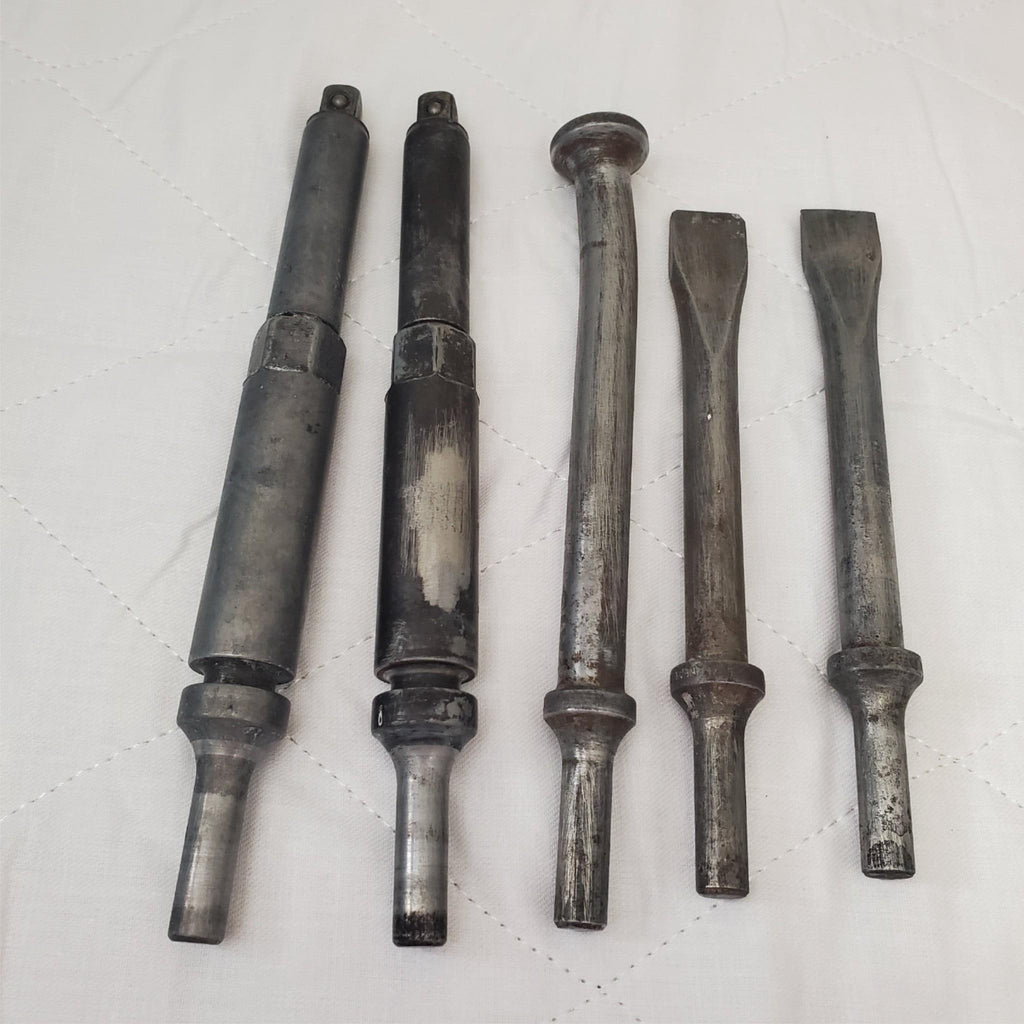 Lot of 5 Air hammer Bit Set Hammers LOT-271