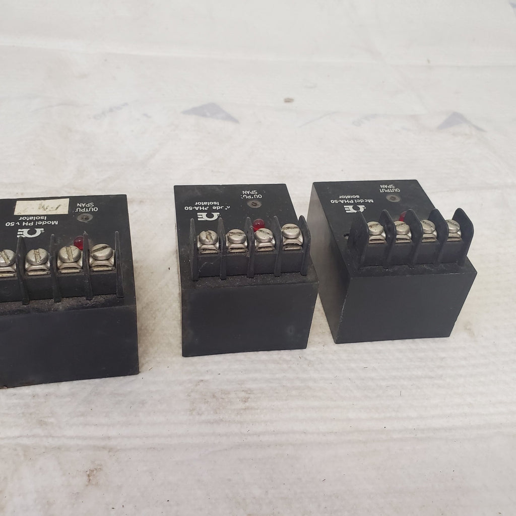 Lot of 3 Omega Engineering PHA-50 Isolator Module