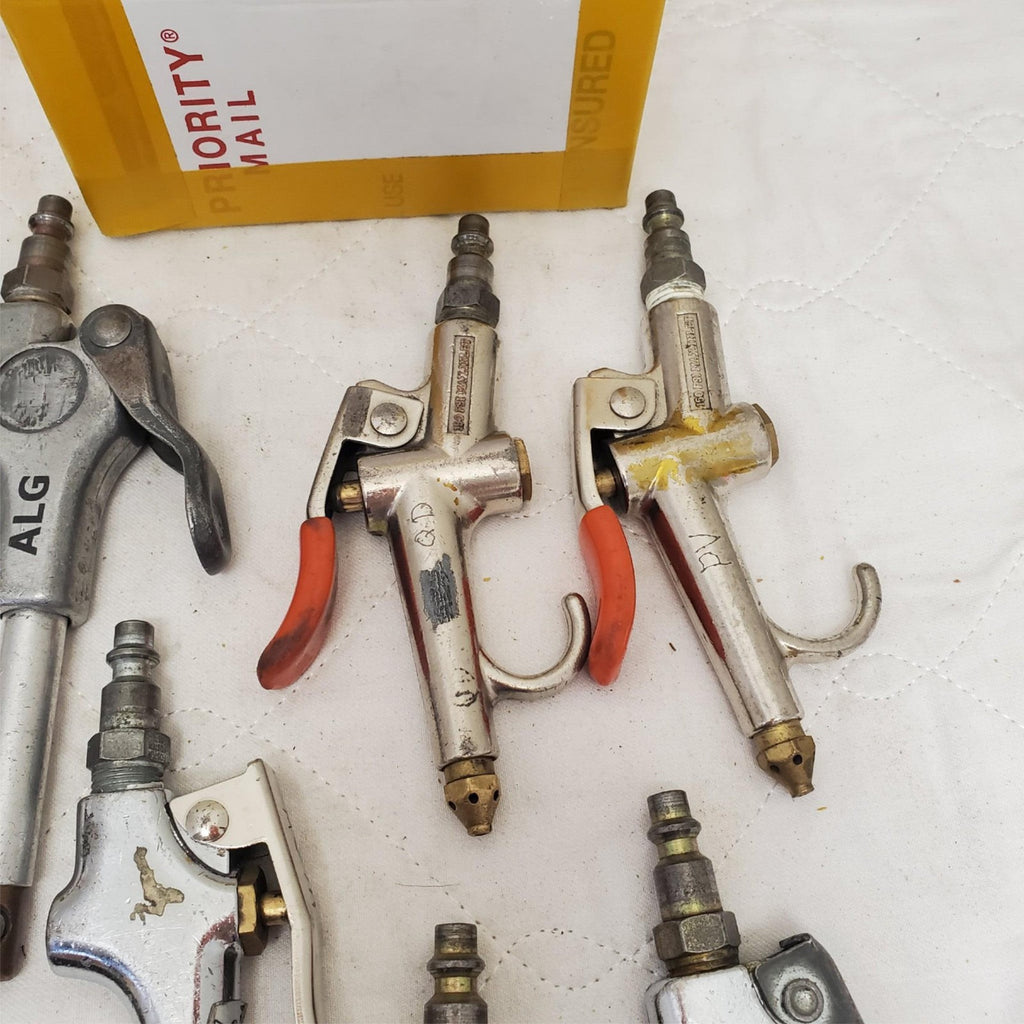 Lot of 9 AHMO ALG Steel Pneumatic Air Gun LOT-821