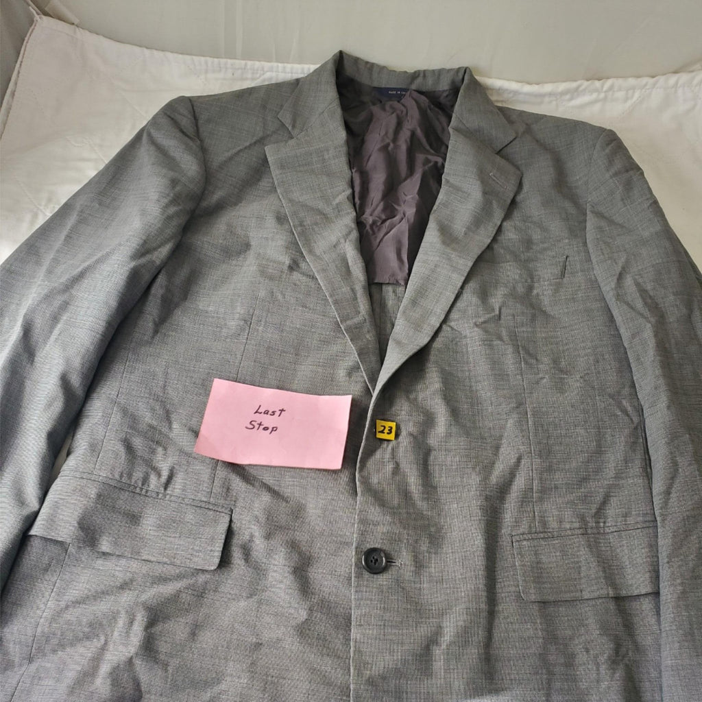 Brooks Brothers Brookschool Wool Grey 2 Button  Blazer Suit Jacket Sport Coat 