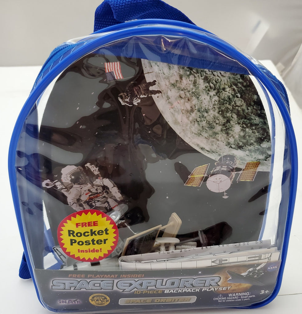 InAir Nasa Space Explorer 10 Piece Backpack PlaySet