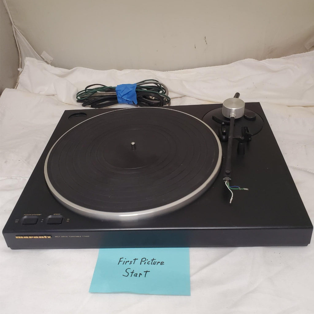 Vintage Marantz TT400 Belt Drive Turntable Record Player System