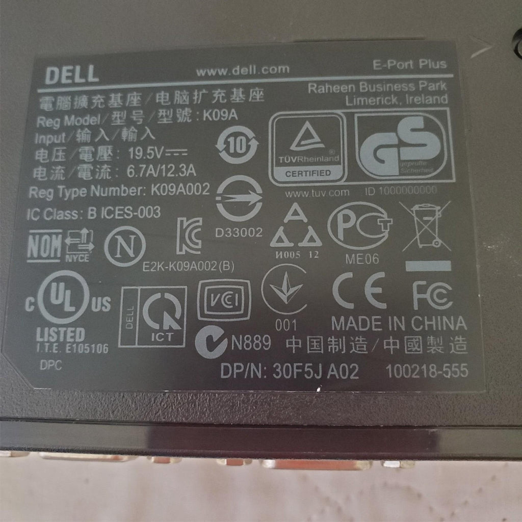 Dell PR02X Docking Station E-Port Plus II USB 3.0 PRO2X Dock Station #4