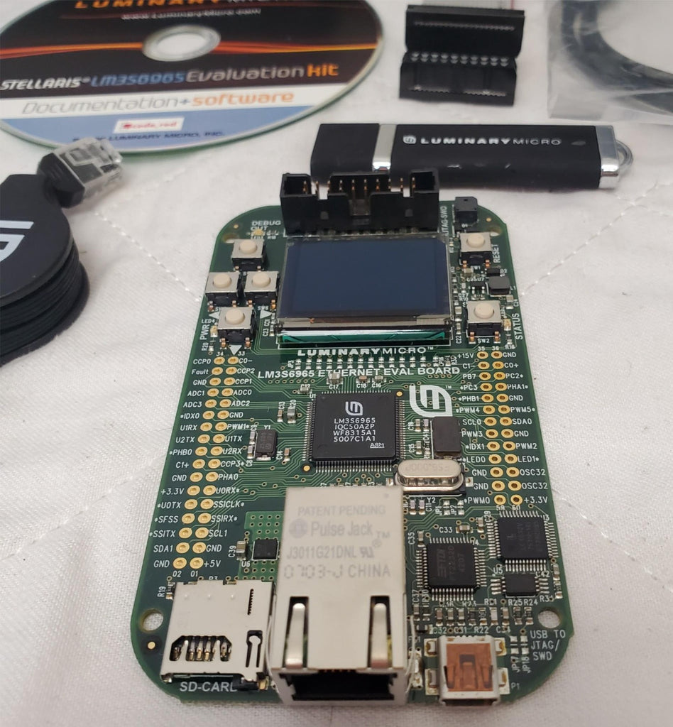 Texas Instruments Stellaris Microcontroller LM3S6965 Evaluation Board