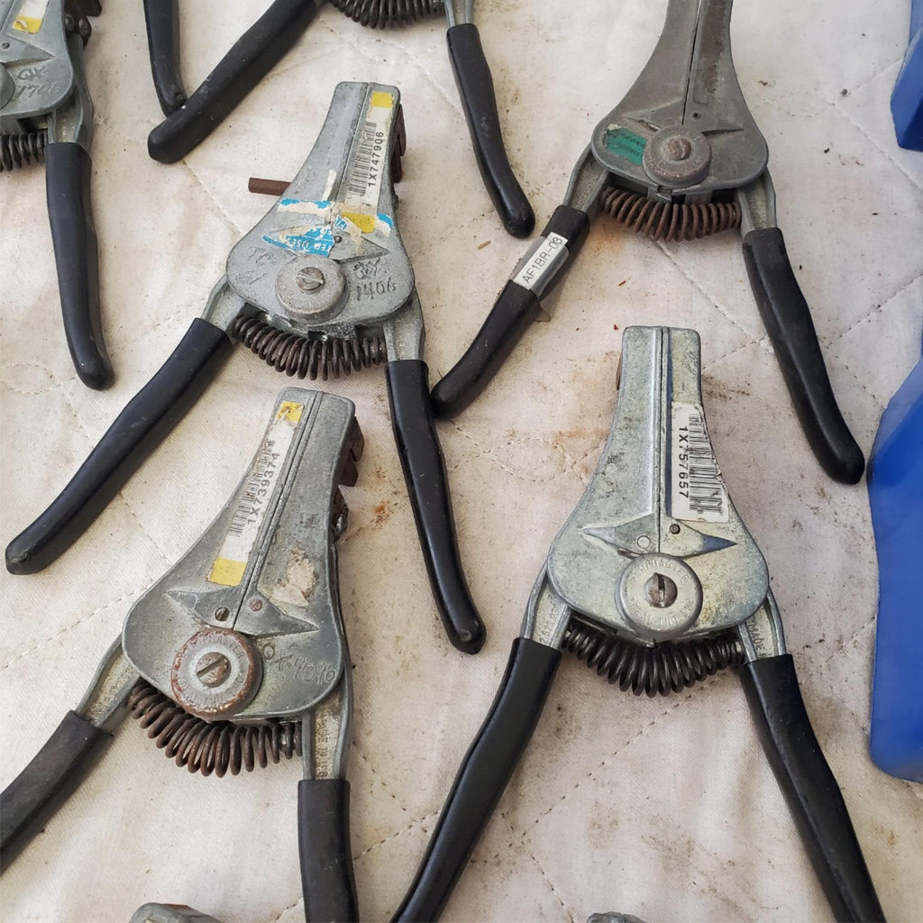 Lot of Vintage Custom Stripmaster Wire Stripper Hand Tools Lot 210