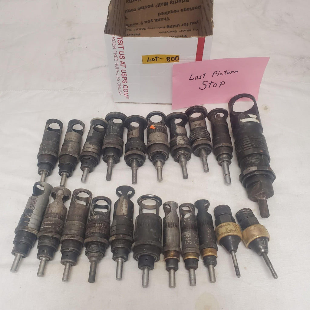 Lot of 21 Assorted Microstop Countersink Drill Bits LOT-800