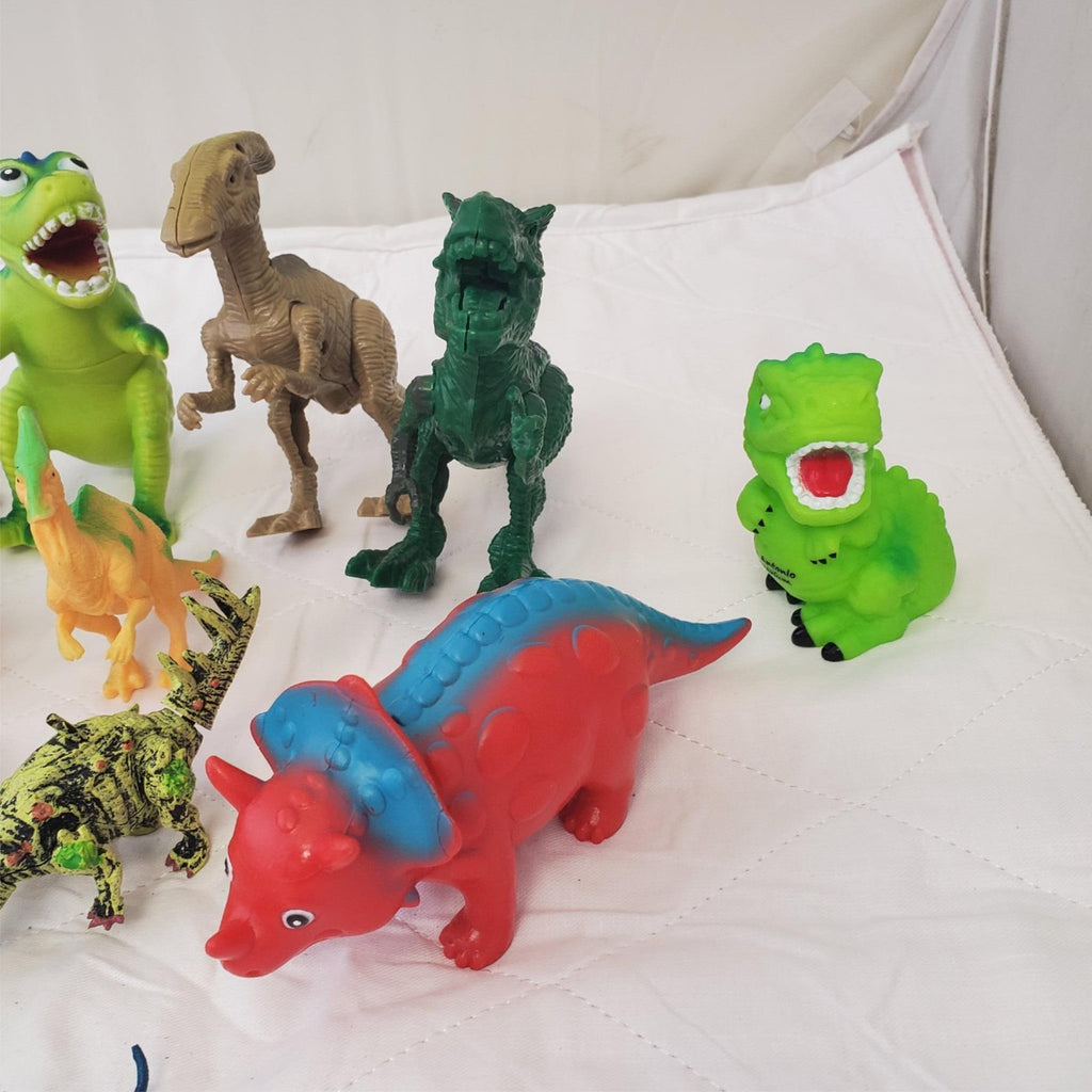 Lot of Assorted Small & Mini Dinosaurs Toys Various Species