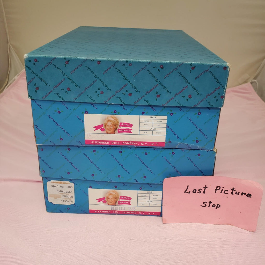 Madame Alexander #1585 Rebecca #1577 Renoir Dolls Set with Box