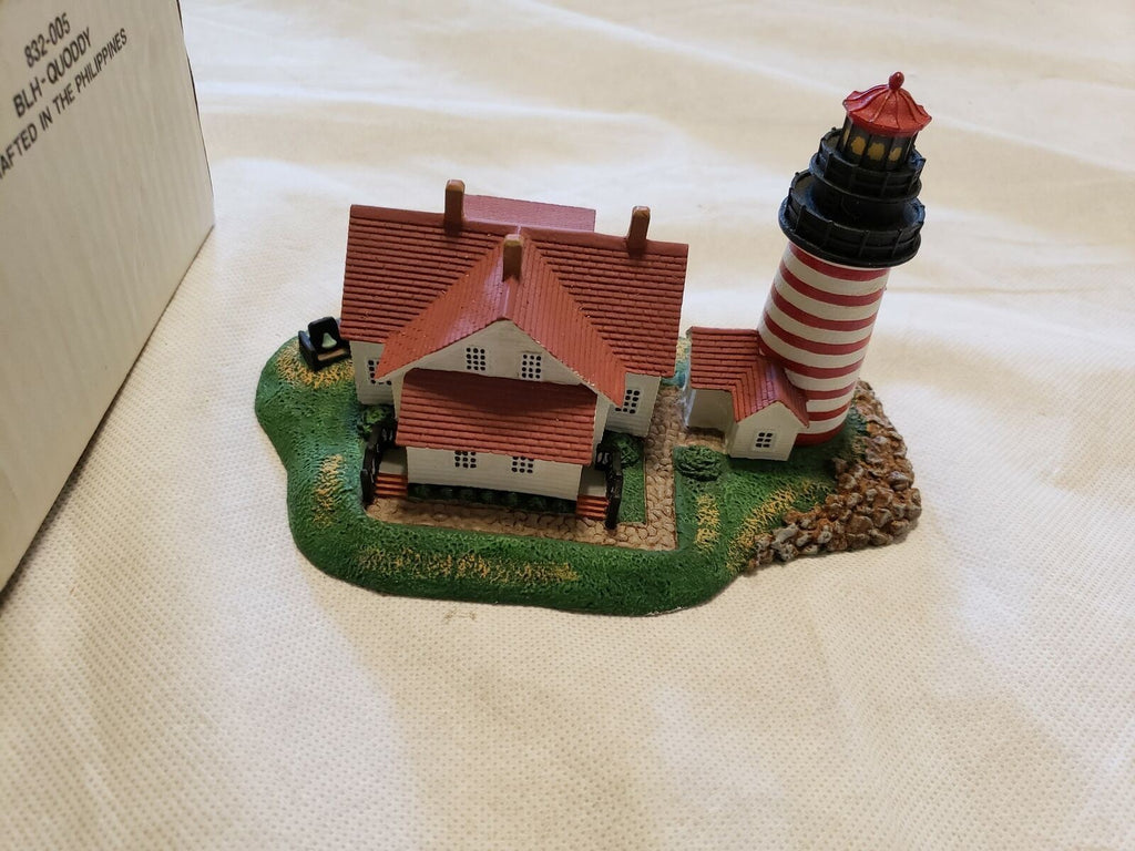 Danbury Mint 1992 Historic American Lighthouses WEST QUODDY HEAD LIGHTHOUSE