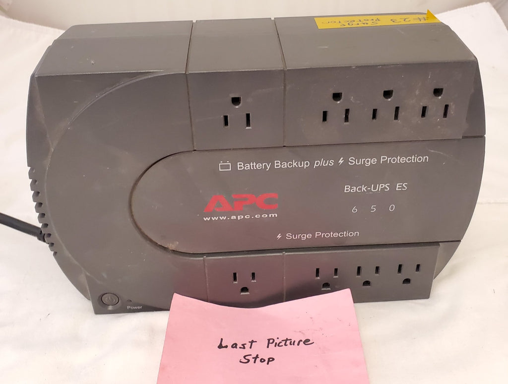 APC Back-UPS ES 650 DL650T Surge Protector NO BATTERY INCLUDED #23