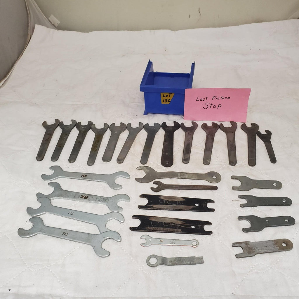 Lot of 27 Combination & Open End Wrenches LOT-132