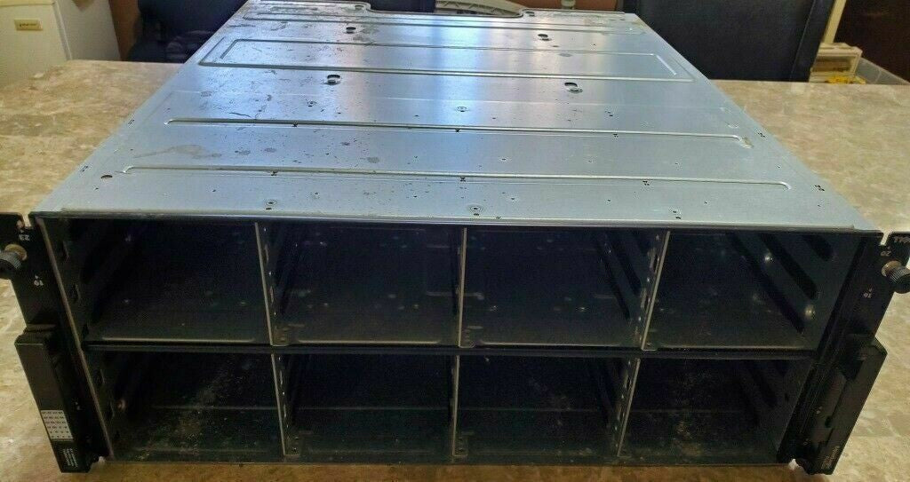 Dell EqualLogic PS6100 16 Bay Storage Disk Array 2X 1080W PSU & Control Module