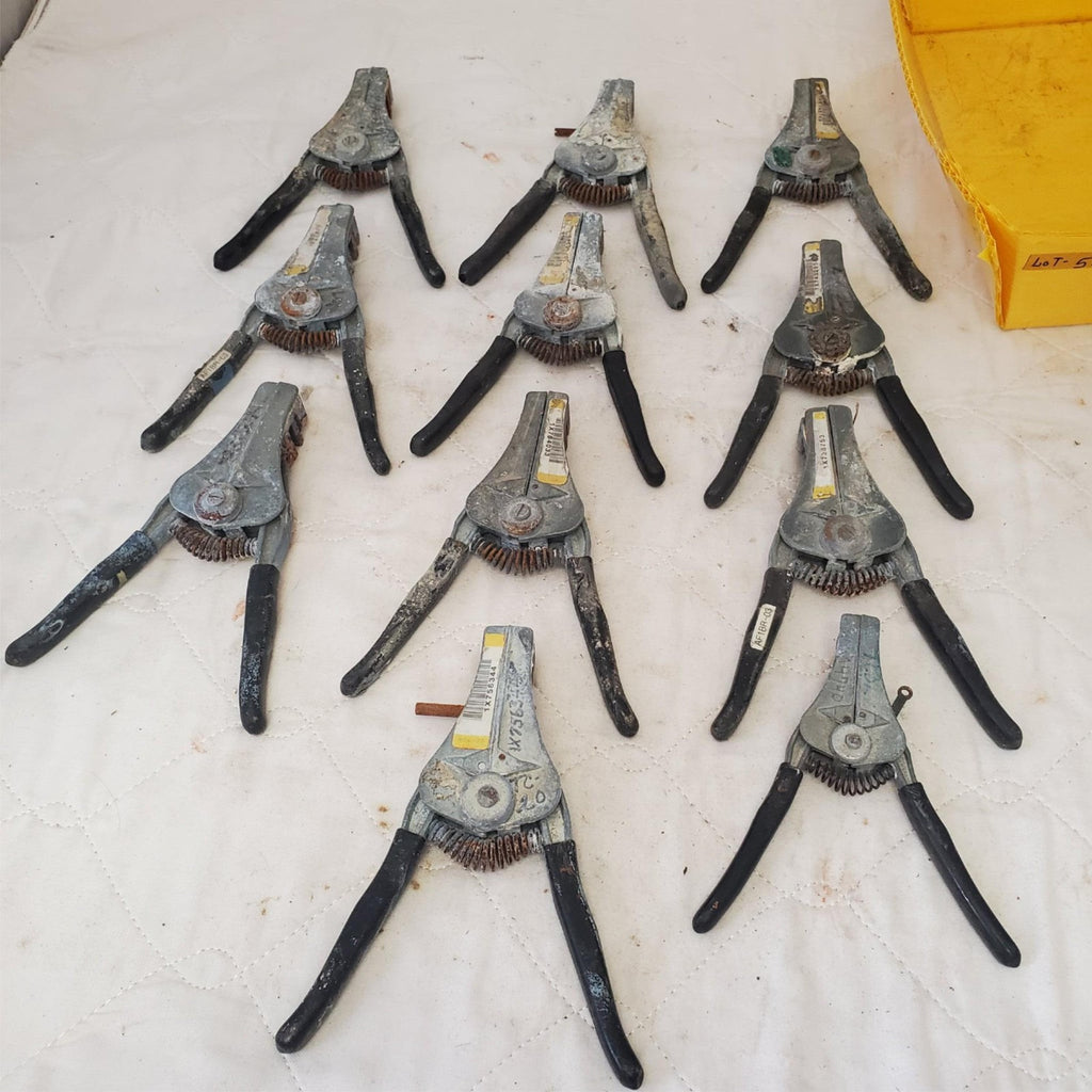 Lot of Assorted Various IDEAL Industries Stripmaster Wire Strippers LOT 552
