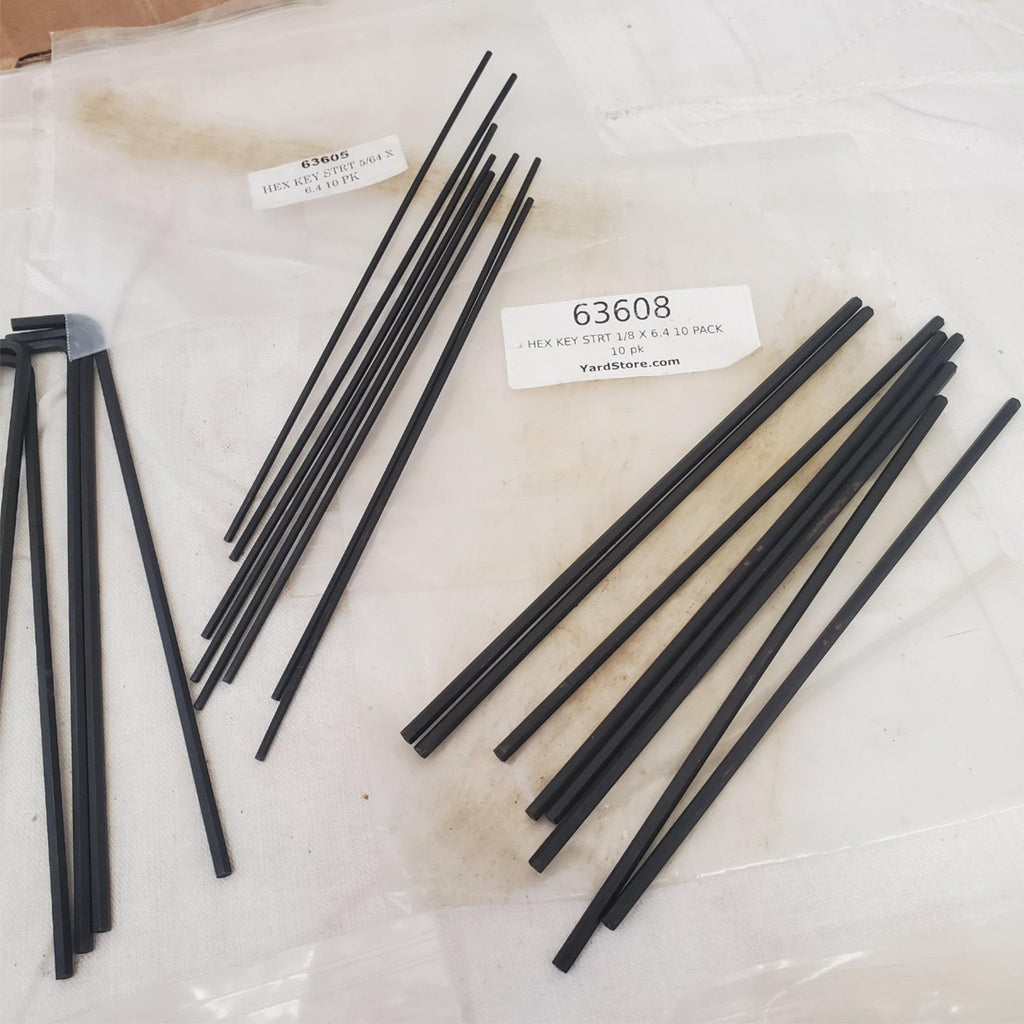 Lot of Assorted Various Size Hex Key Set LOT-602