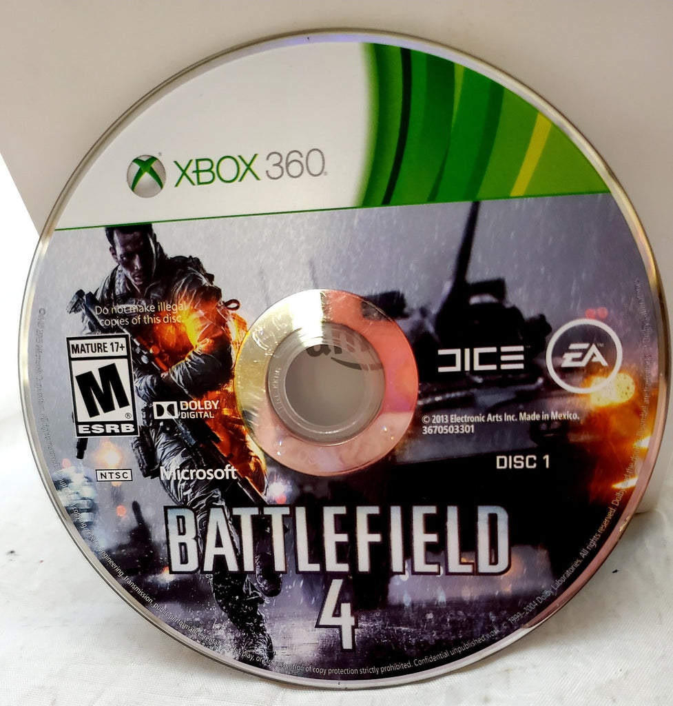 Battlefield 4 Microsoft Xbox 360 Video Game Disc 1 Only
