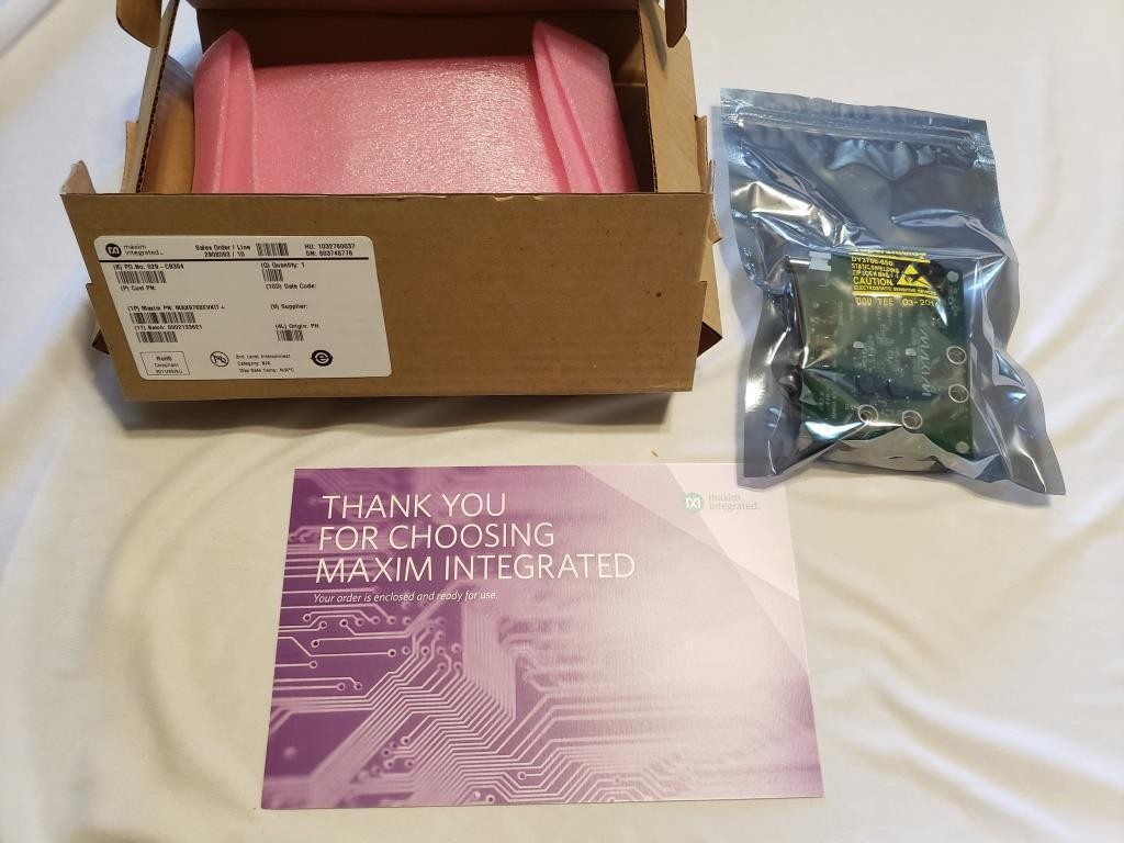 Maxim Integrated MAX9768 Evkit+ Evaluation Kit Amplifier Vol Control MG510896AAA