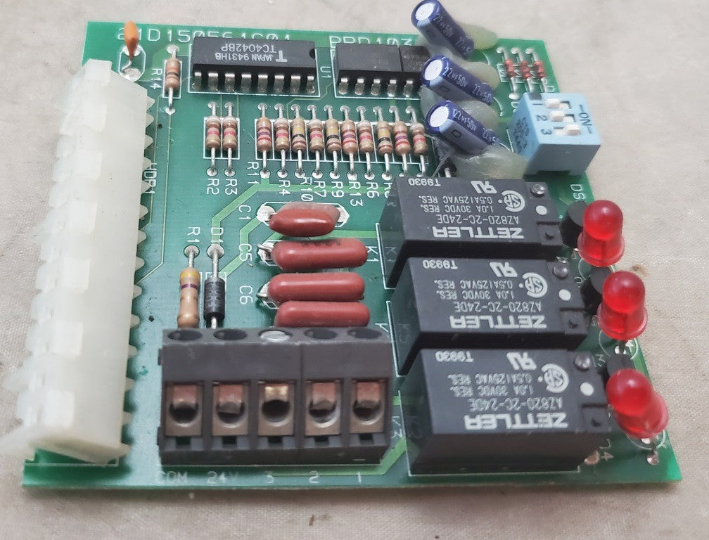 Used Trane Zettler Zone/Bypass Control Card Zzcardal010 21D150561G01 1150561