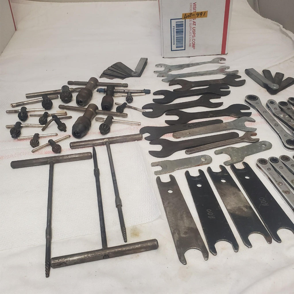 Lot of 46 Heavy Duty Tool Assortment Multi Head Wrenches LOT-491