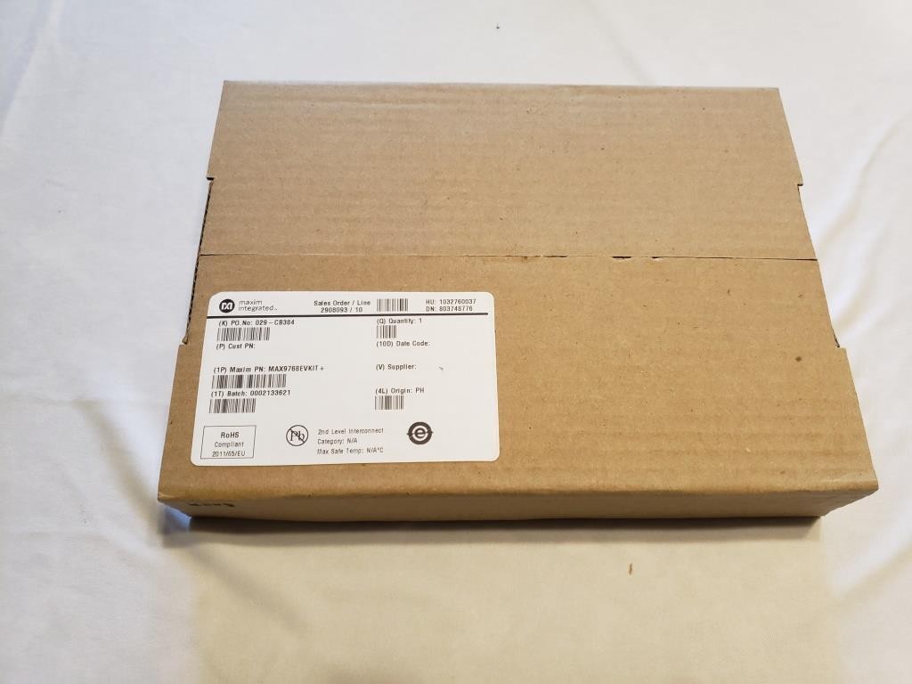 Maxim Integrated MAX9768 Evkit+ Evaluation Kit Amplifier Vol Control MG510896AAA
