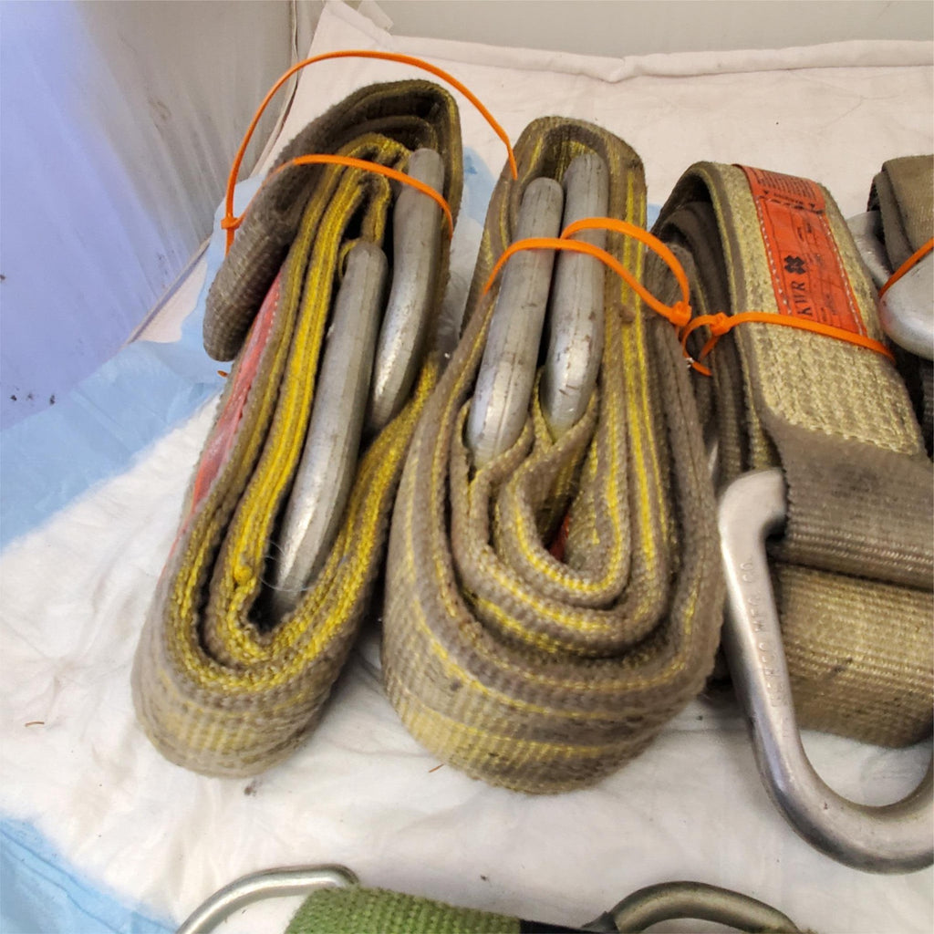 USED Adjustable Cam Buckle Tie Down Cargo Lashing Travel Strap Lot