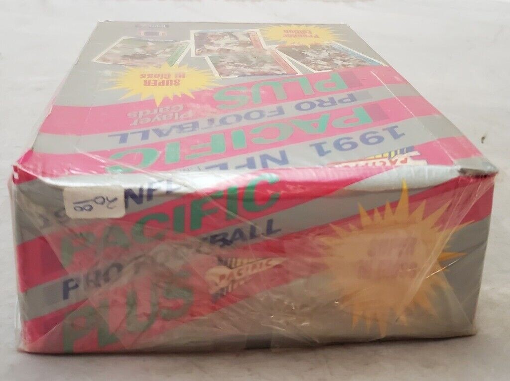 NFL Pacific 1991 Pacific Pro Football Plus Box ovp 14Cards/36Packs