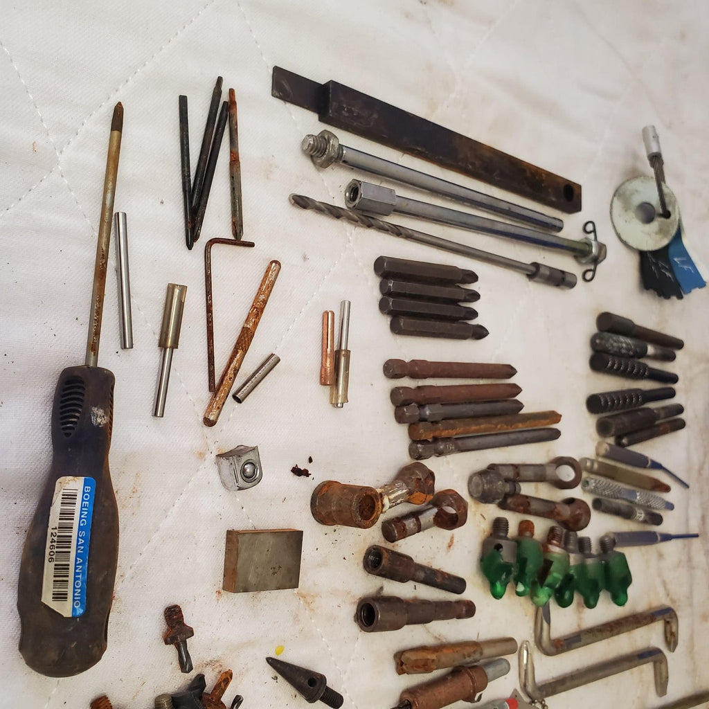 Lot of Assorted Shaft Diameter, Punch, Chisel & other Tools LOT 48