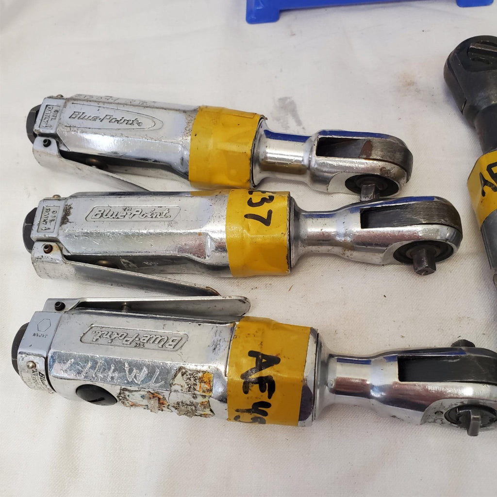 Lot of 3 Assoretd Heavy Duty Pneumatic Air Ratchet Wrench  LOT-158
