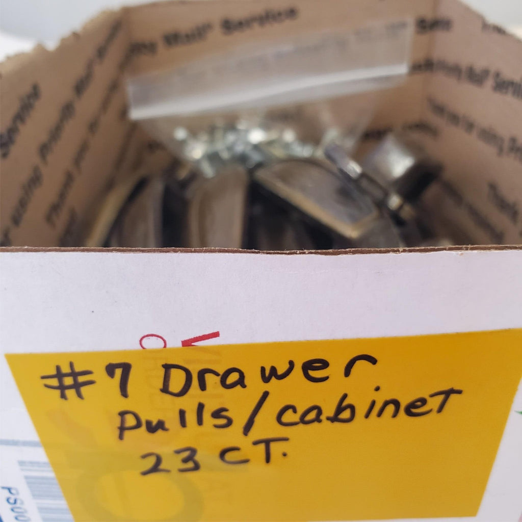 Lot of 23 Vintage Bronze Amerock Carriage Cabinet Drawer Pulls Handle #7