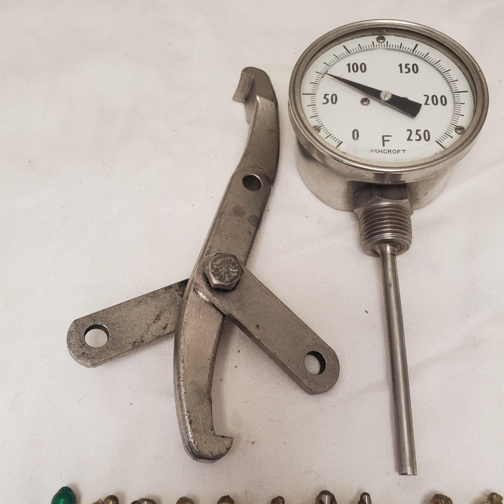 Ashcroft Pressure Gauge and Brown Drill Bits