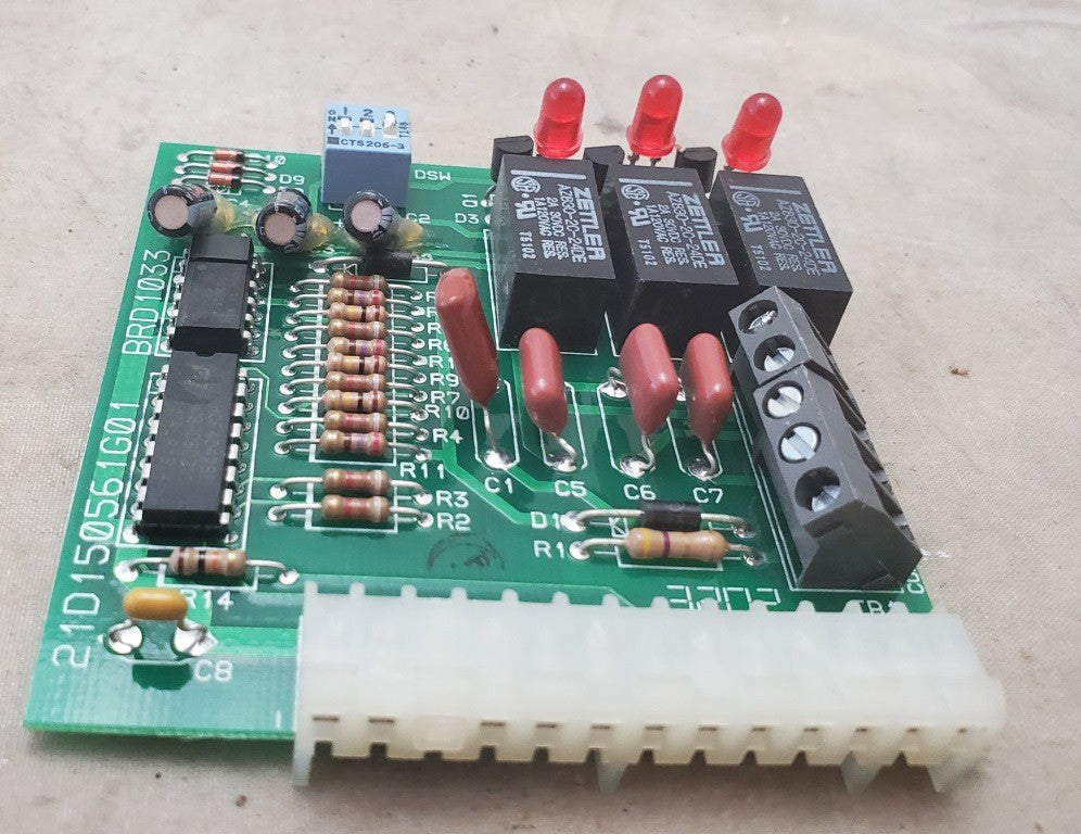 Original Trane Zettler Zone/Bypass Control Card Zzcardal010 21D150561G01 BRD1033