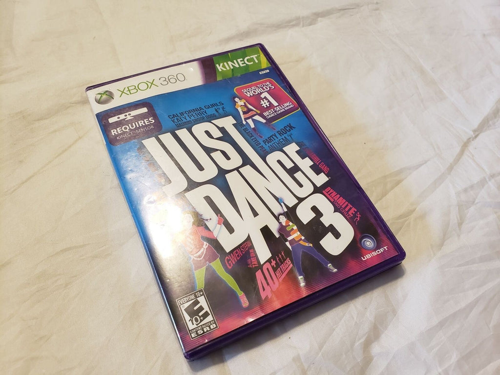 Kinect Just Dance 3 (Microsoft Xbox 360, 2011 Ubisoft)