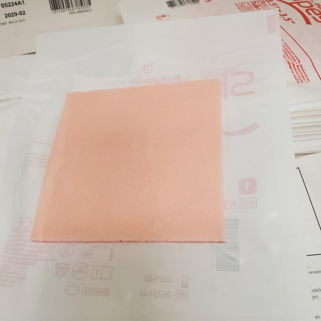 PolyMem 5335 Shapes Tube Dressing 9cmx9cm Medical Wound Care