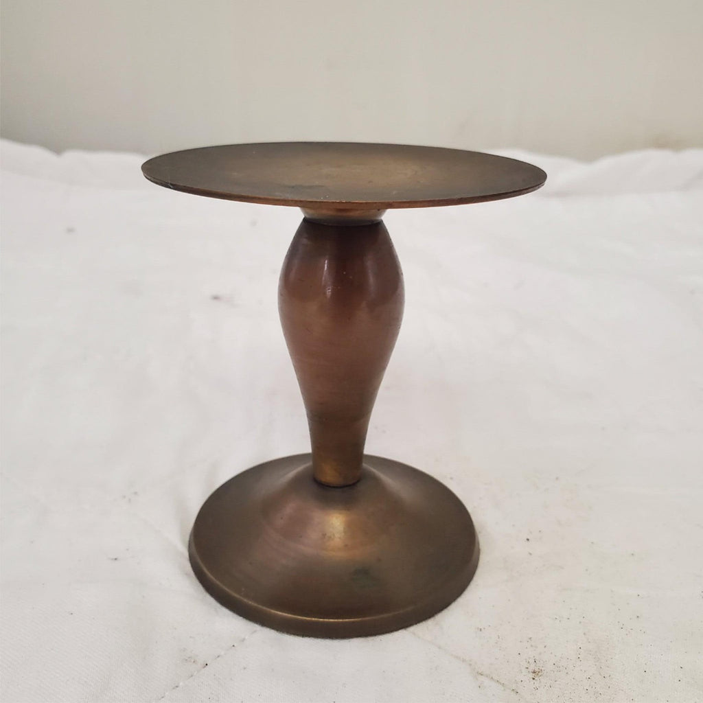 Vintage Made in India Pillar Candle Holder