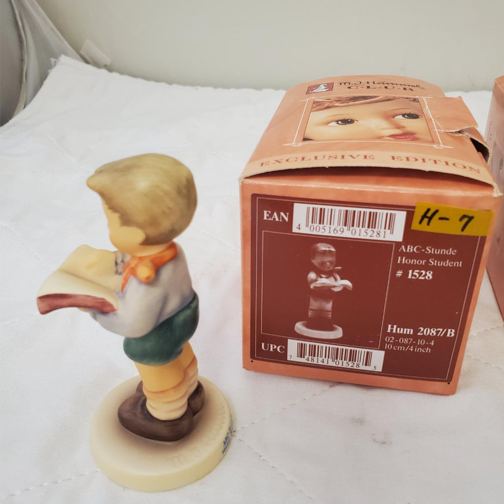 Set of 3 Hummel Figurines Honor Student , Puppet Princess & Pigtails H-7