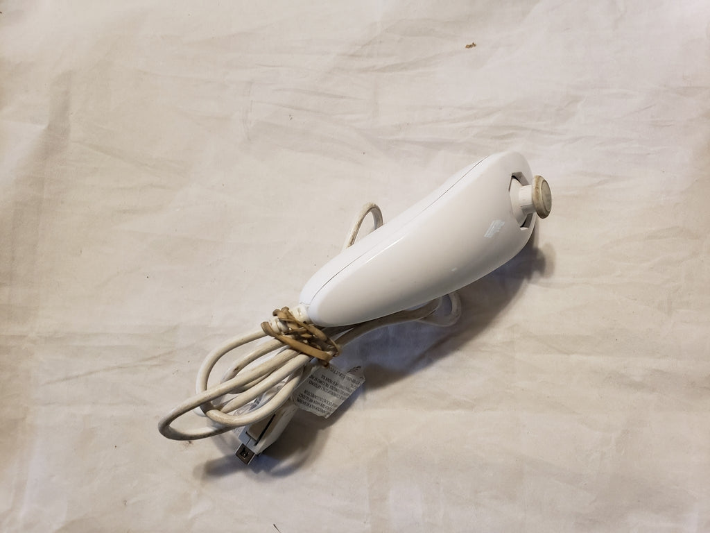 Nintendo Wii White Nunchuck Controller (RVL-004) Official Genuine OEM