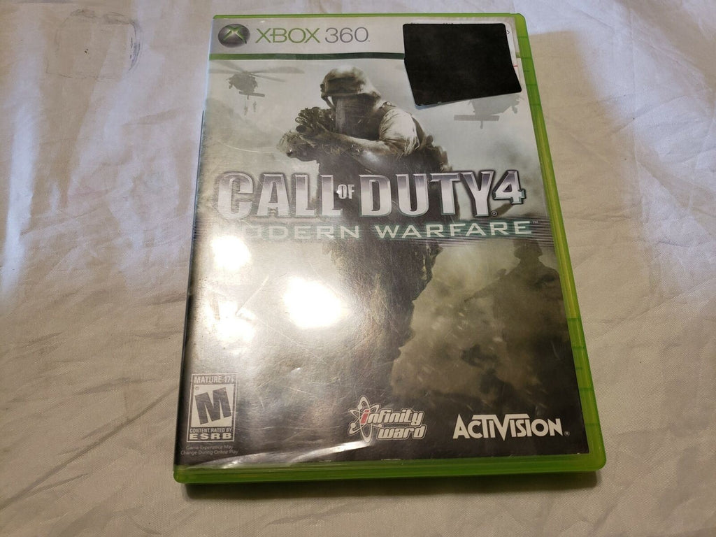 Call of Duty: Modern Warfare 4 Microsoft Xbox 360, 2007 Dolby Digital Game Disc