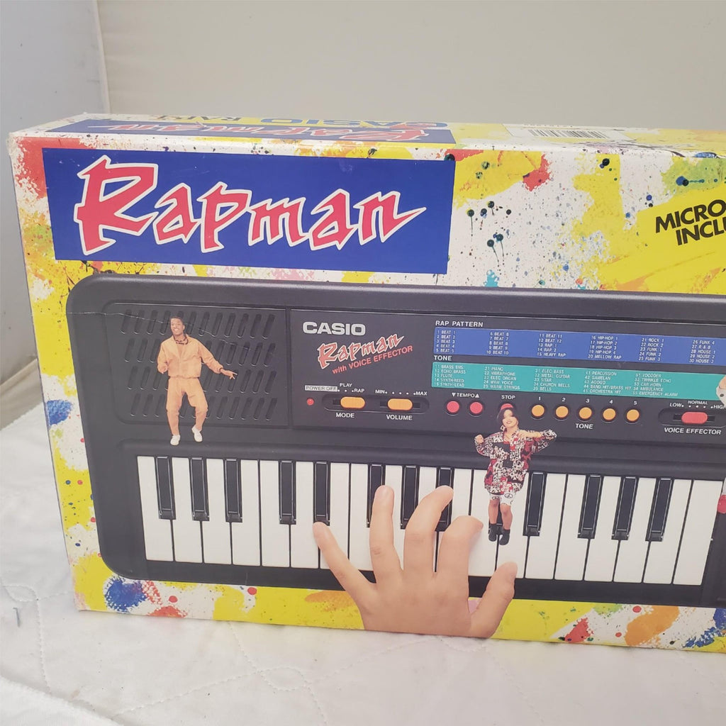 Casio Rapman Yo! The worlds 1st Rap keyboard Microphone included