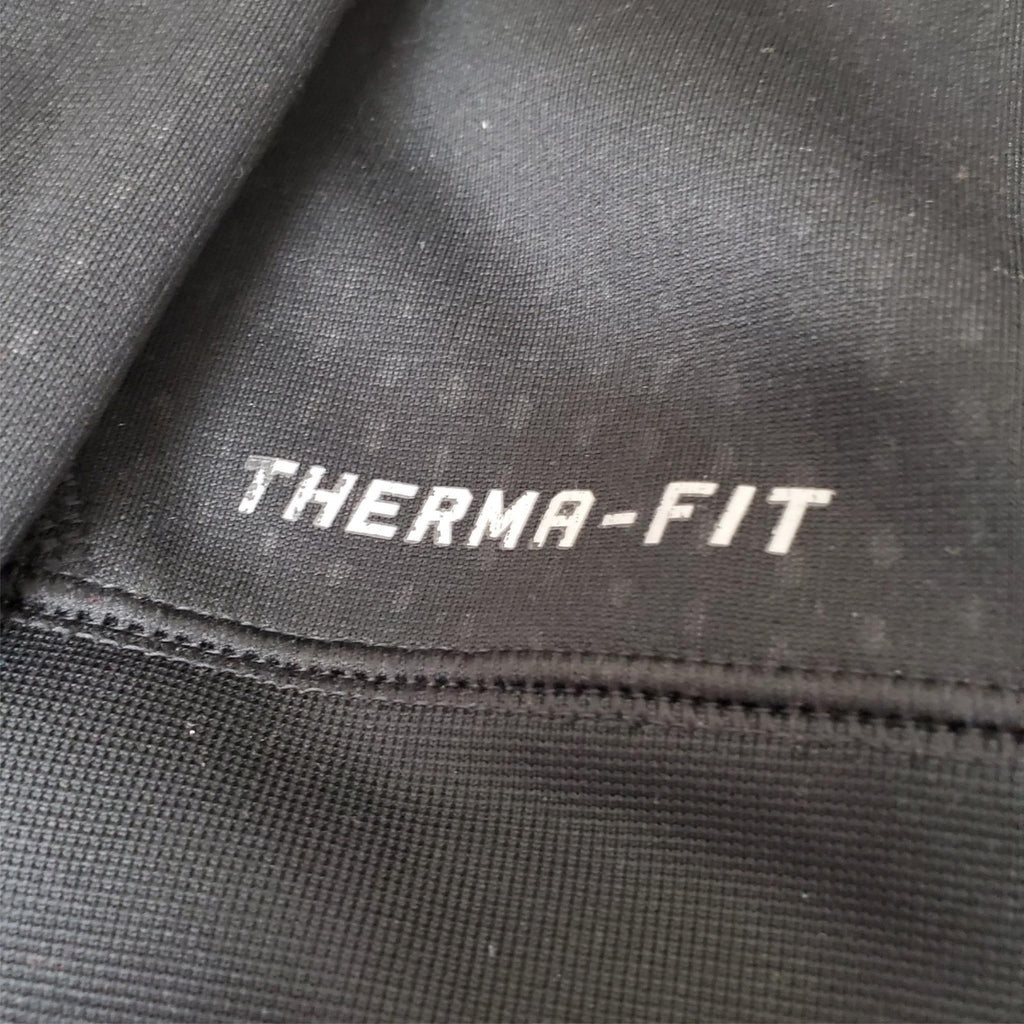 Nike Mens XXL Therma Fit NFL Onfield Apparel Black Pullover
