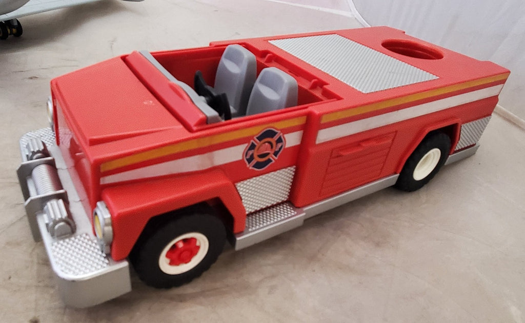 Playmobil Rescue Ambulance, City Life Airplane, Recycle Truck Toy